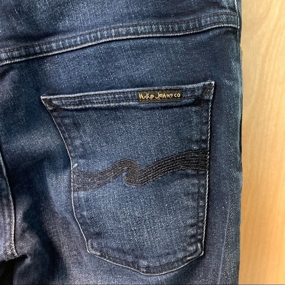 NUDIE Sz 31 x 34 Thin Finn Twilight Dusk Colour Made in Italy Jeans - Picture 3 of 8